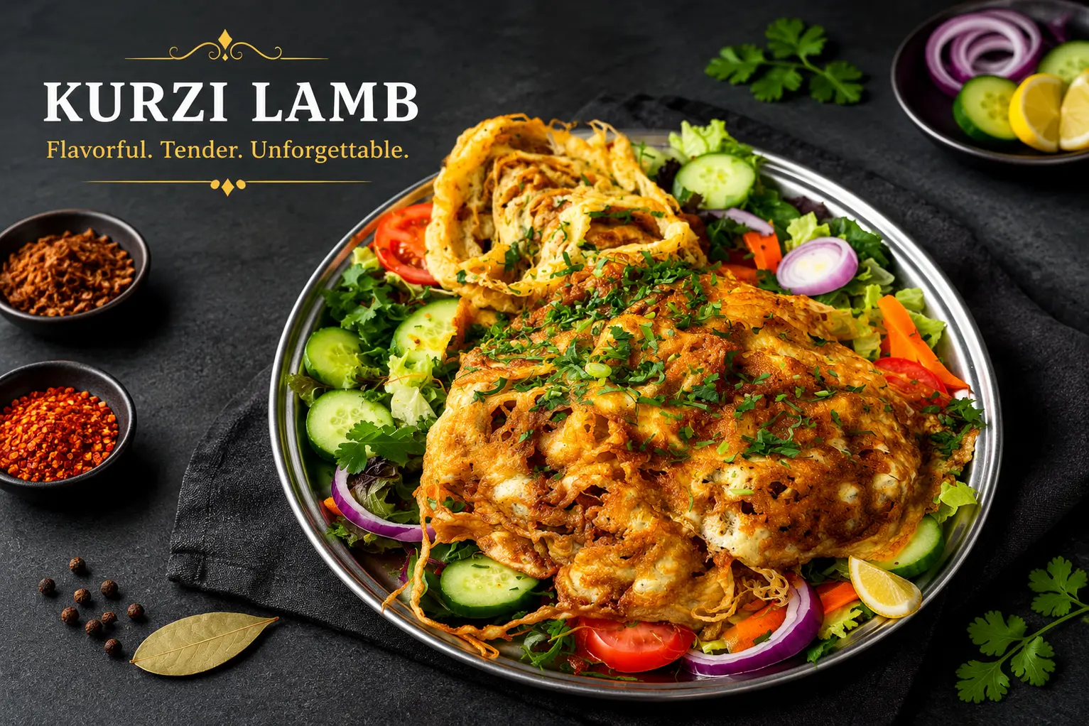Kurzi Lamb Indian Dish - Kushoom Bugh